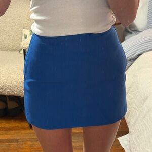 Abercrombie & Fitch Vibrant Blue Mini Skirt